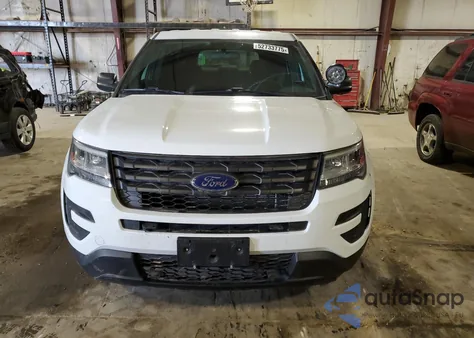 2018 Ford Police Interceptor из США, поврежденный, VIN 1FM5K8AR7JGA15708